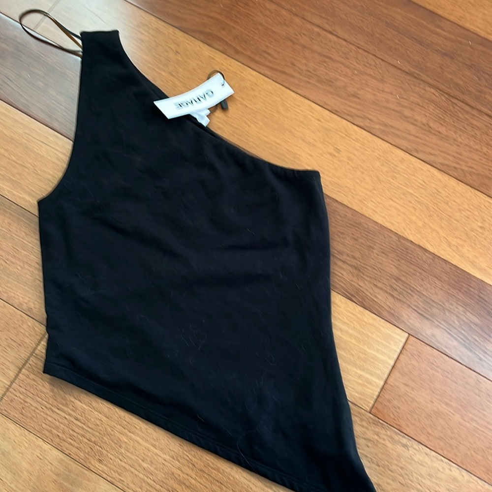 Garage - one shoulder top